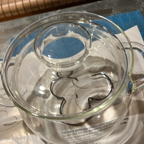 NEW GLASS HEAT RESISTANT 1 QUART POT ! - Picture 6 of 8